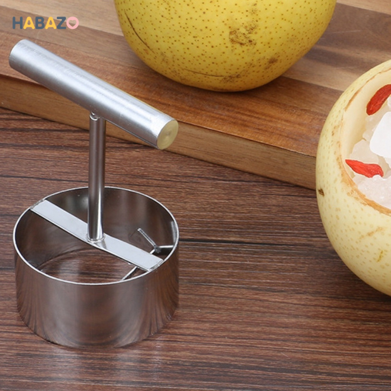 Dụng cụ khoét táo inox 304, xoay nhẹ, gọn đều, an toàn